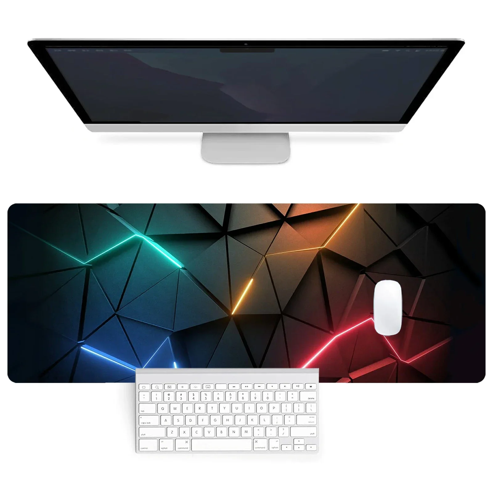 Mousepad Xl Extended - Extended mouse pad large computer keyboard