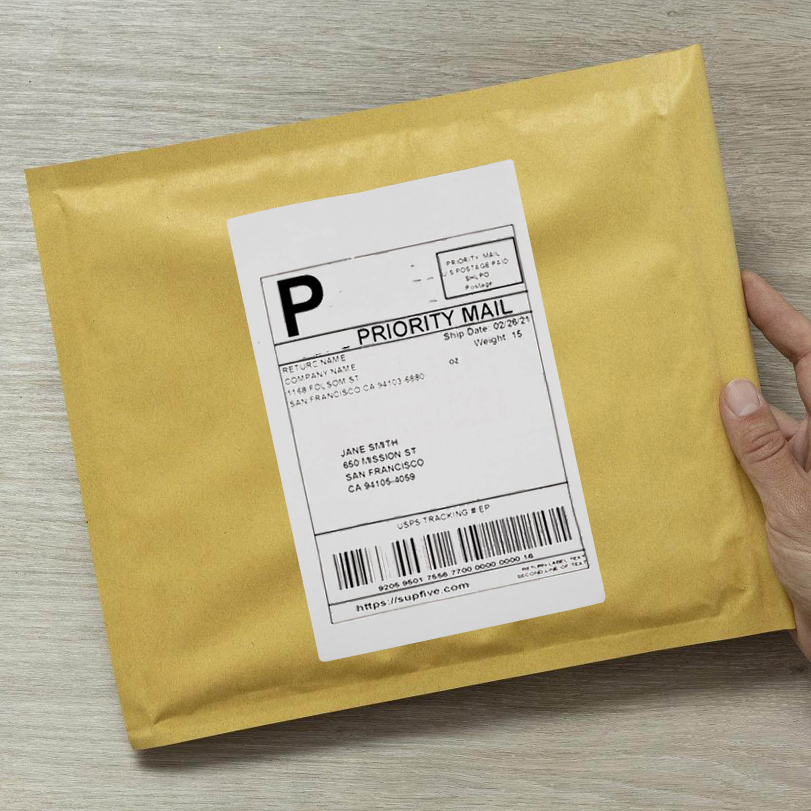 Address Home Office - 500Pcs Thermal Printer Labels Self Adhesive