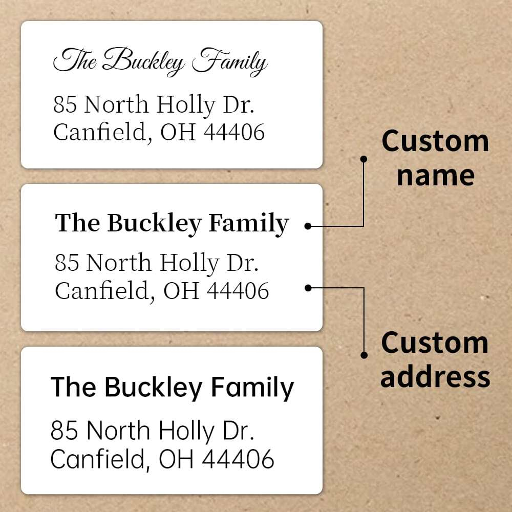Custom White Personalized Retu – обзор и цена Address Home Office