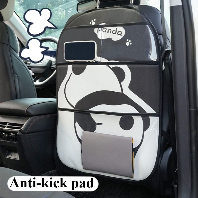Cute panda car seat back anti- – обзор и цена Mesh Back Cushion