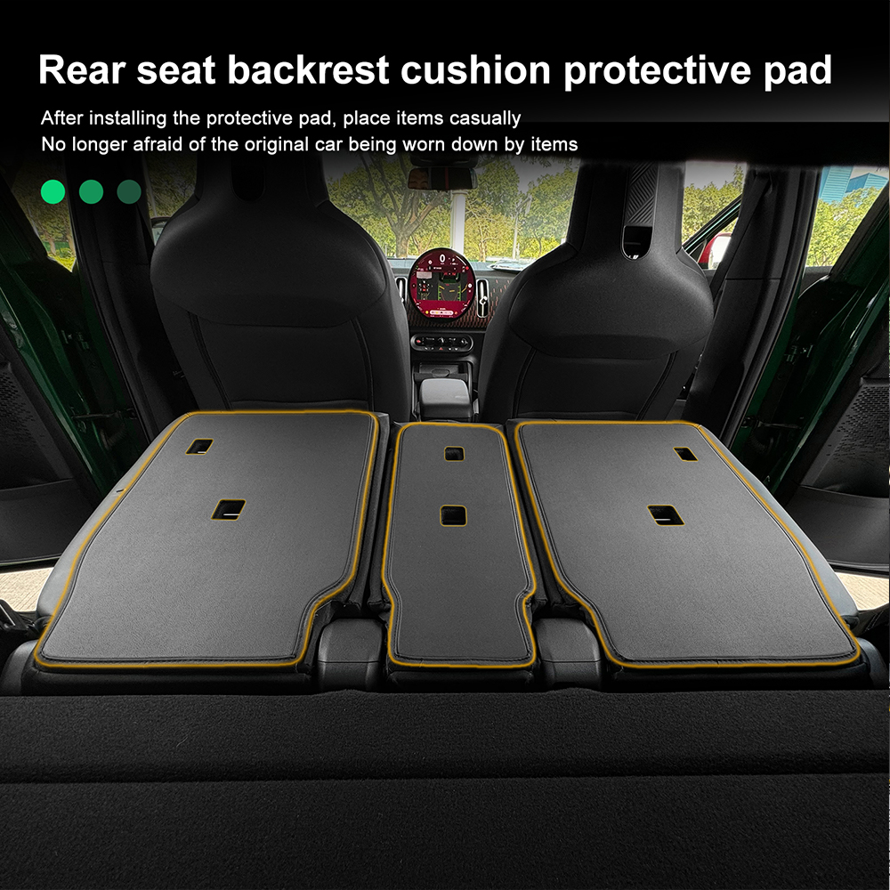 3Pcs Black PU Leather for Mini – обзор и цена Mesh Back Cushion