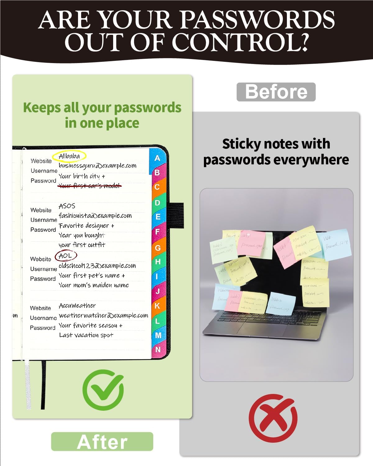 Small Password Keeper Book wit – обзор и цена Address Home Office