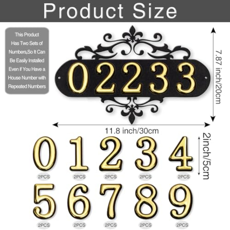 House Numbers for Outside, Met – обзор и цена Address Home Office