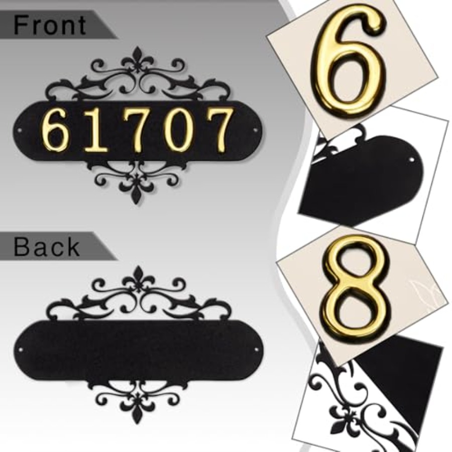 House Numbers for Outside, Met – обзор и цена Address Home Office