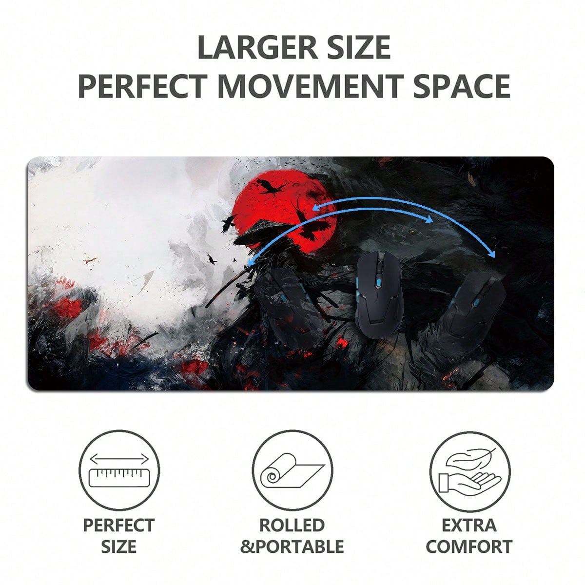 1pc Extended Gaming Mouse Pad  – обзор и цена Mousepad Xl Extended