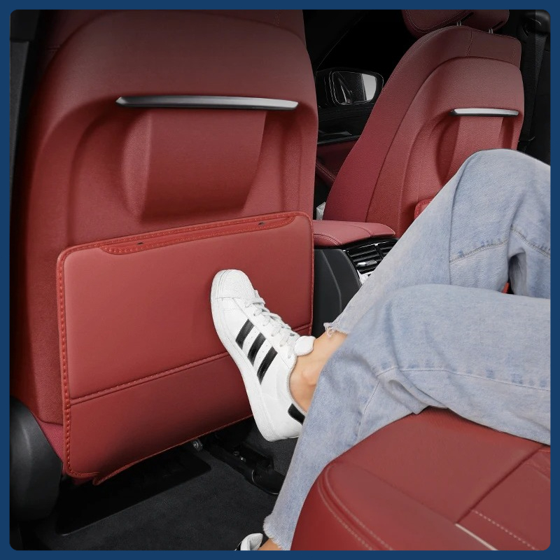 Car Anti-kick Pad Interior Pu  – обзор и цена Mesh Back Cushion
