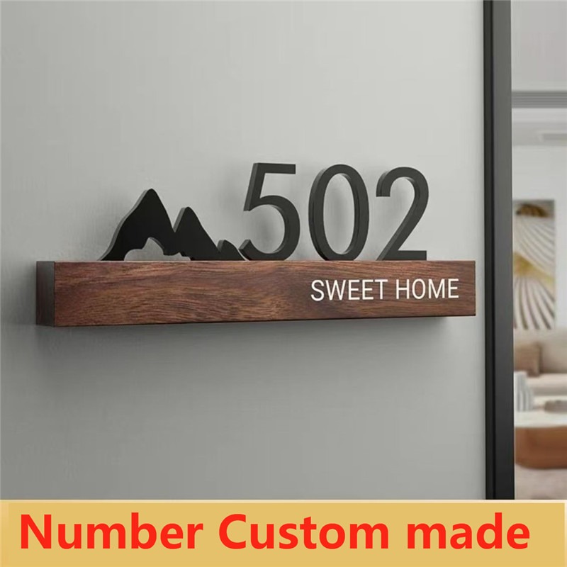 Acrylic Door Plate Shop Sign C – обзор и цена Address Home Office