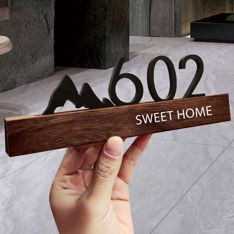 Acrylic Door Plate Shop Sign C – обзор и цена Address Home Office