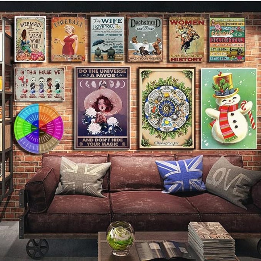 Vintage Metal Sign What If It  – обзор и цена Home Office What Is It