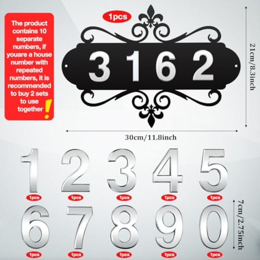House Address Plaques Metal Ad – обзор и цена Address Home Office