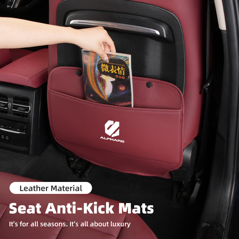 Car Seat Anti-Kick Pad Leather – обзор и цена Mesh Back Cushion